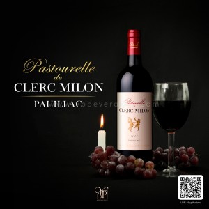 PASTOURELLE DE CLERC MILON "LE 2ND VIN DE CHATEAU CLERC MILON"