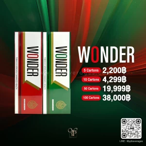 WONDER S พร้อมส่งครบ 2 สีเขียวและแดง