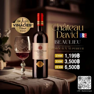 CHATEAU DAVID BEAULIEU : BORDEAUX SUPERIEUR RED