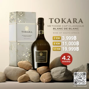 TOKARA CAP CLASSIQUE BLANC DE BLANCS ชุดของขวัญสปาร์คกลิ้งไวน์ 🥂✨🇿🇦