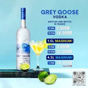 GREY GOOSE VODKA PREMIUM FRENCH VODKA